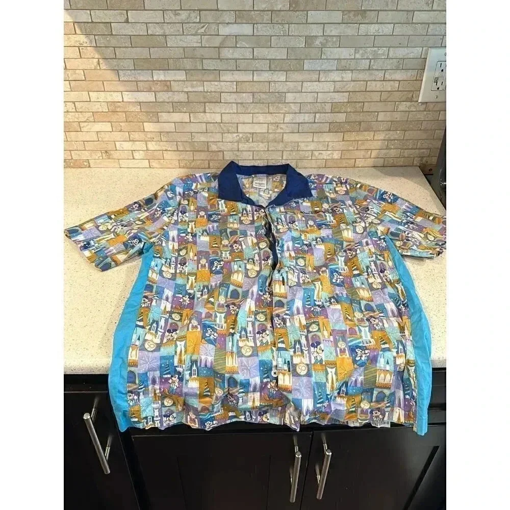 50th Anniversary Mickey Mouse Woven Shirt bo